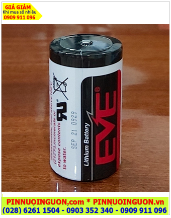 Pin ER34615 Pin EVE ER34615, Pin nuôi nguồn PLC EVE ER34615 lithium 3.6v D 19000mAh |CÒN HÀNG